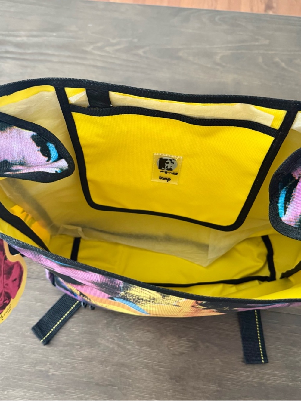 NEW Andy Warhol Loop Marilyn Monroe Pop Art Messenger Bag - Picture 7 of 9